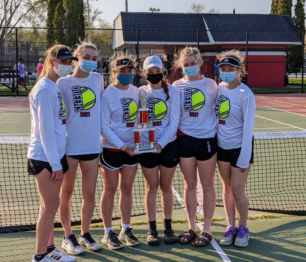 Clinton girls tennis